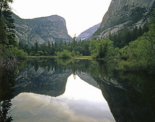 Image showing Mirror Lake, Yosemite National Park, California