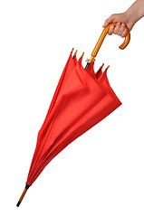 Image showing Red Umbrella