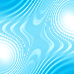 Image showing Blue ripples abstract background