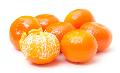 Image showing Ripe Tasty Tangerines