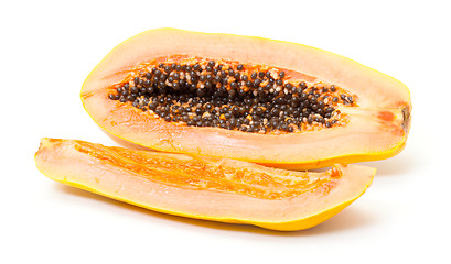 Image showing Fresh Yellow Papaya