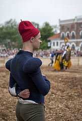 Image showing Medieval tournament