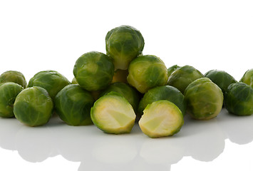 Image showing Fresh brussels sprout