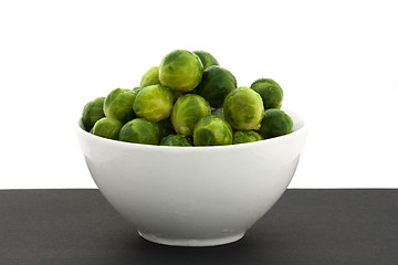 Image showing Fresh brussels sprout