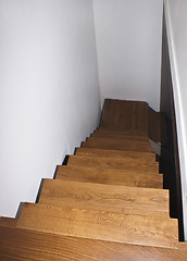 Image showing Parquet stairs