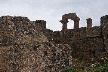 Image showing Greek temple of Agrigento. Details