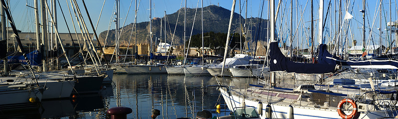 Image showing Marina at Palermo. Sicily