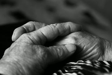 Image showing praying hands