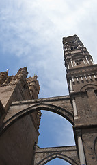 Image showing Detail of the cathedral of Palermo