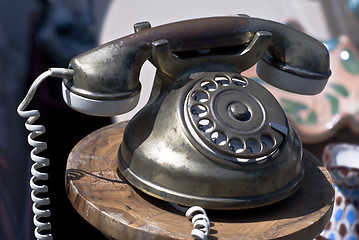 Image showing Vintage phone