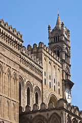 Image showing Detail of the cathedral of Palermo