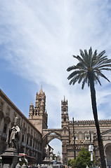 Image showing Detail of the cathedral of Palermo