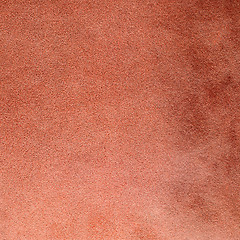 Image showing Old aged brown leather