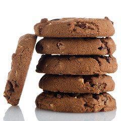 Image showing Stack of cookies