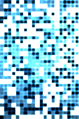 Image showing Blue square pattern