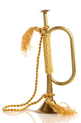 Image showing Antique Bugle 