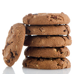 Image showing Stack of cookies