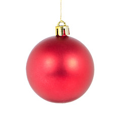 Image showing Christmas ball isolated