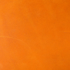 Image showing Orange leather background 