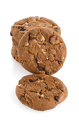 Image showing Homemade chocolate cookies