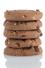 Image showing Stack of cookies