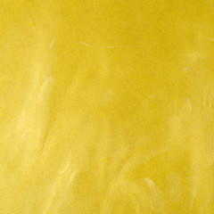 Image showing Yellow leather