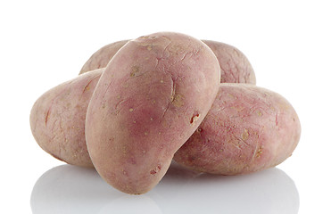 Image showing Red potatoes