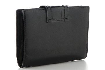 Image showing Black Leather Purse 