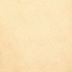 Image showing Brown leather texture closeup