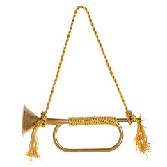 Image showing Antique Bugle 