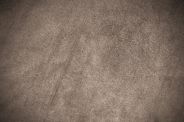 Image showing Grey leather texture closeup