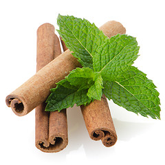 Image showing Cinnamon sticks