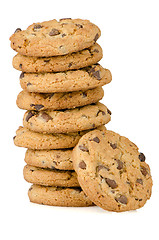 Image showing Stack of cookies