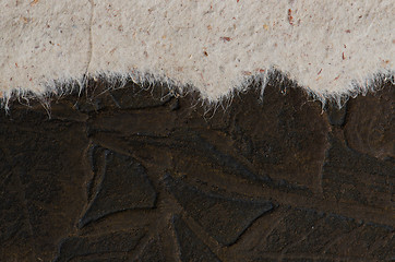 Image showing Synthetic leather texture