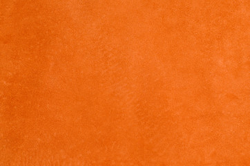 Image showing Orange leather texture 