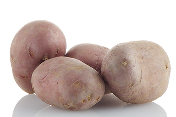 Image showing Red potatoes