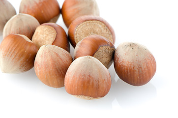 Image showing Tasty hazelnuts