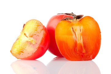 Image showing Ripe persimmons