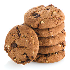 Image showing Homemade chocolate cookies