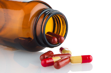 Image showing Pills from bottle