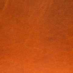 Image showing Brown leather texture closeup