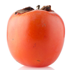 Image showing Orange ripe persimmon