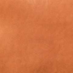 Image showing Orange leather texture closeup