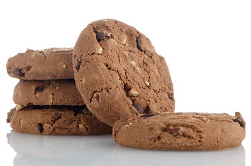 Image showing Stack of cookies