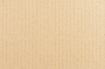 Image showing Closeup of textured recycled cardboard