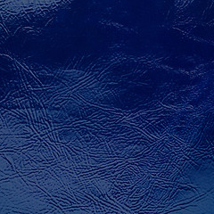 Image showing Blue leather 