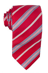 Image showing Red pattern tie