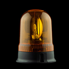 Image showing Orange siren