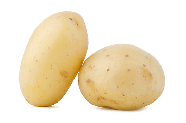 Image showing New potatoes