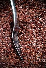Image showing Linseed background